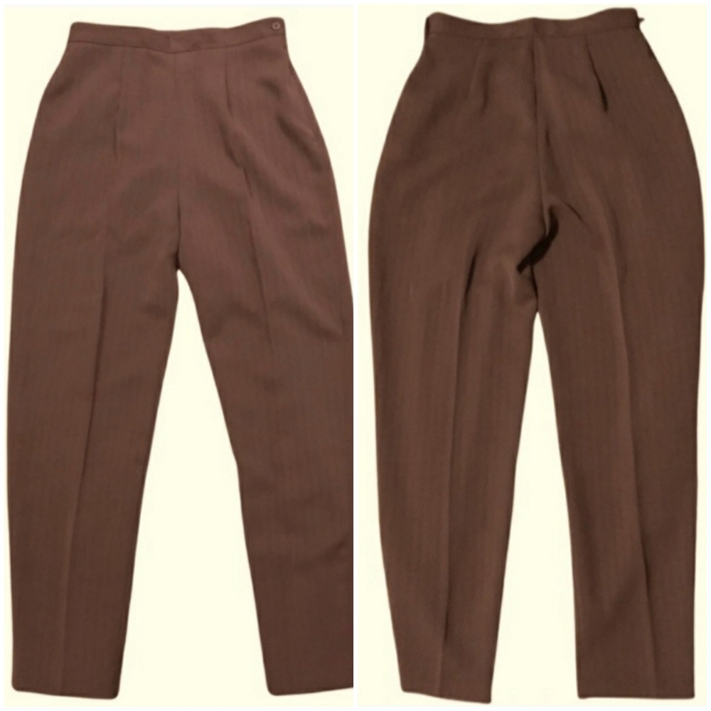 High Waisted Balloon Silhouette Pants